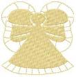 Picture of Holiday Angel Machine Embroidery Design