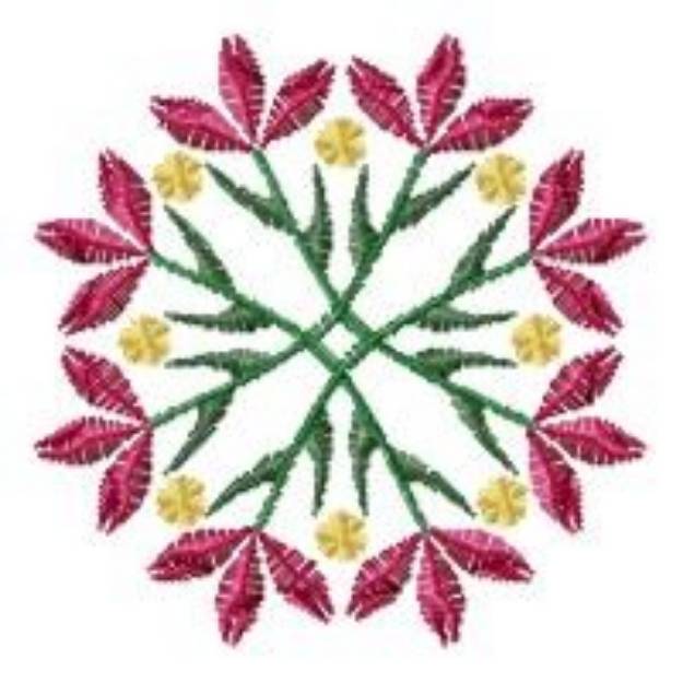 Picture of Decor Flowers Machine Embroidery Design