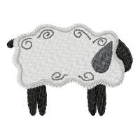 Ewe Sheep Machine Embroidery Design