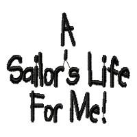 A Sailors Life Machine Embroidery Design