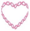 Infinity Heart Machine Embroidery Design
