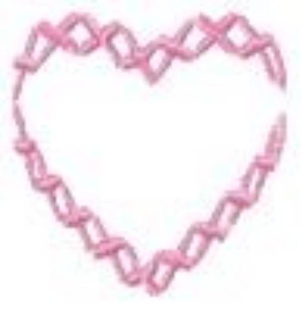 Picture of Infinity Heart Machine Embroidery Design