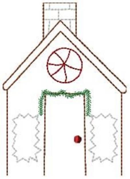 Picture of Christmas Home Machine Embroidery Design