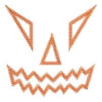 Scary Face Machine Embroidery Design
