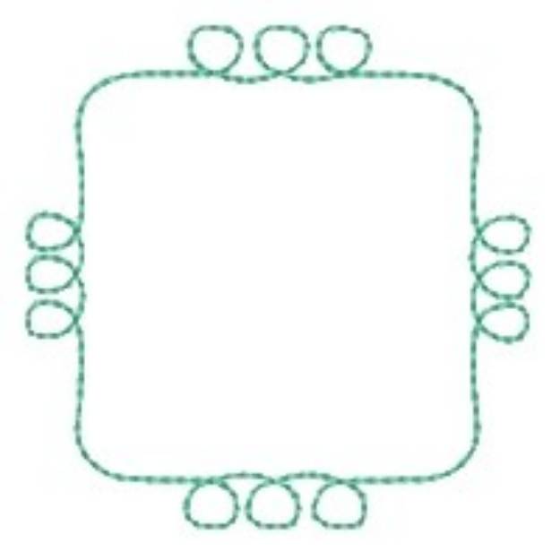 Picture of Outline Block Machine Embroidery Design