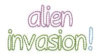 Alien Invasion! Machine Embroidery Design