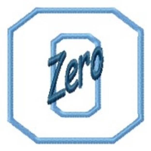 Picture of Zero Applique Machine Embroidery Design