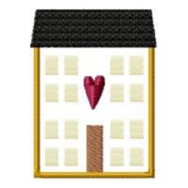 Picture of Country Home & Heart Machine Embroidery Design