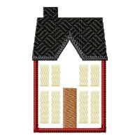 Home Outline Machine Embroidery Design