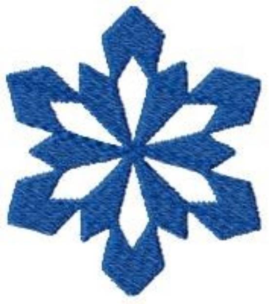 Picture of Christmas Snowflake Machine Embroidery Design