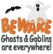 Picture of Ghosts & Goblins Everywhere! Machine Embroidery Design