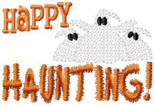 Picture of Happy Haunting! Machine Embroidery Design