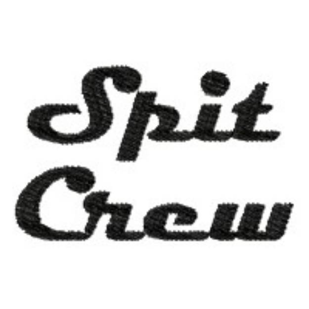 Picture of Spit Crew Machine Embroidery Design