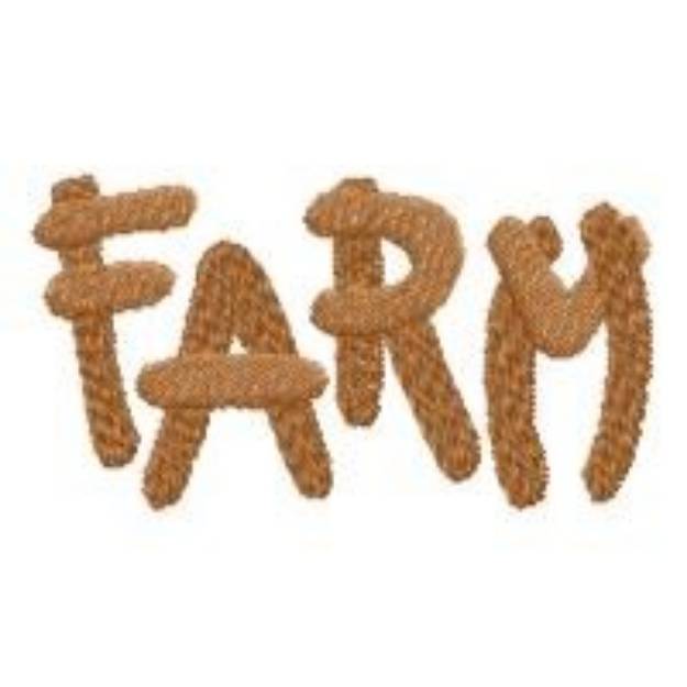 Picture of Country Farm Machine Embroidery Design