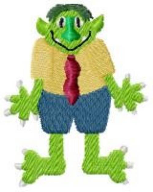 Picture of Office Monster Machine Embroidery Design