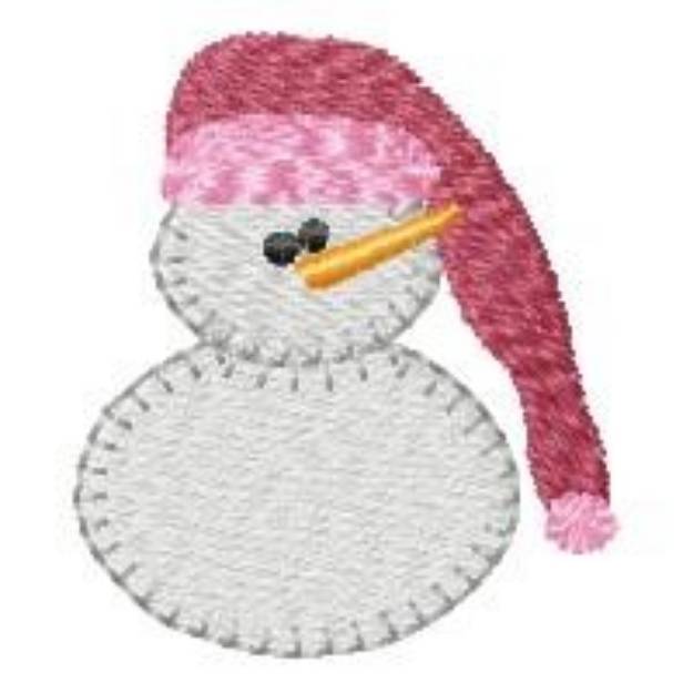 Picture of Cute Country Snowman Machine Embroidery Design
