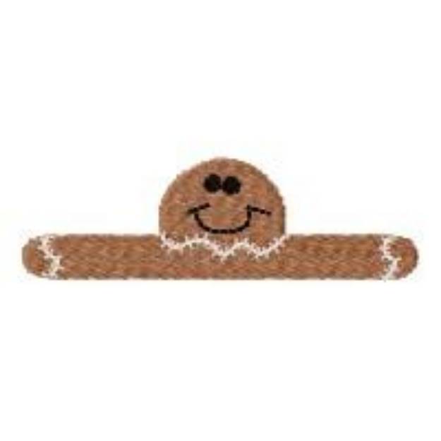 Picture of Gingerbread Man Border Machine Embroidery Design