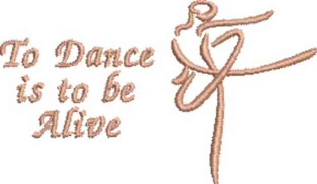 Picture of To Dance Machine Embroidery Design