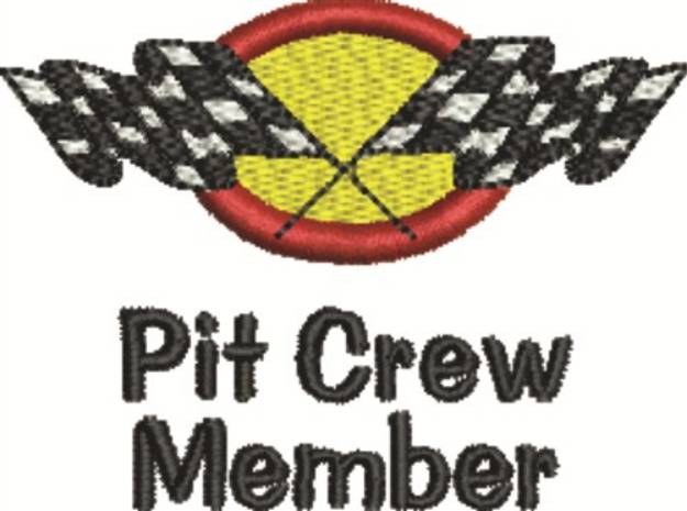 Picture of Pit Crew Machine Embroidery Design