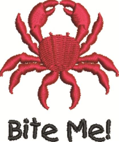 Bite Me Machine Embroidery Design