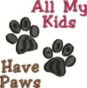 Picture of Have Paws Machine Embroidery Design