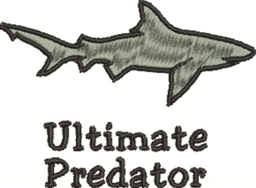 Ultimate Predator Machine Embroidery Design
