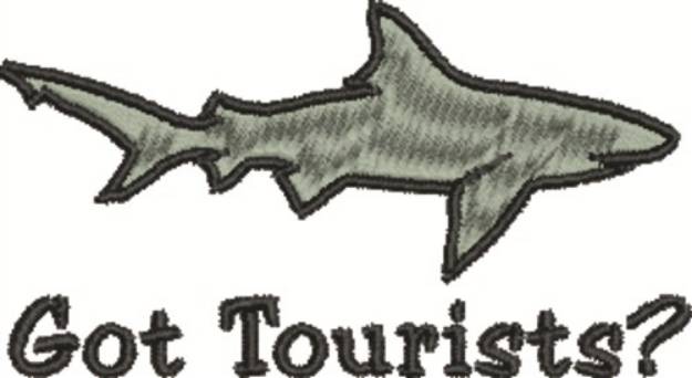 Picture of Got Tourists Machine Embroidery Design