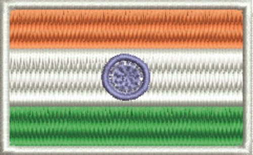 Indian  Flag Machine Embroidery Design