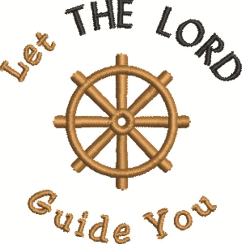 Lord Guide You Machine Embroidery Design