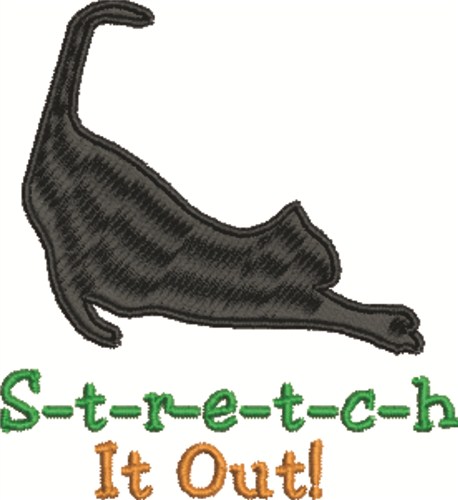 Stretch It Out Machine Embroidery Design