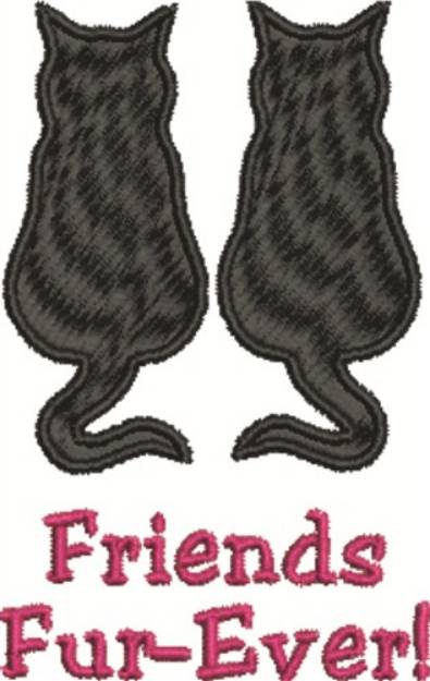 Picture of Friends Fur-Ever Machine Embroidery Design