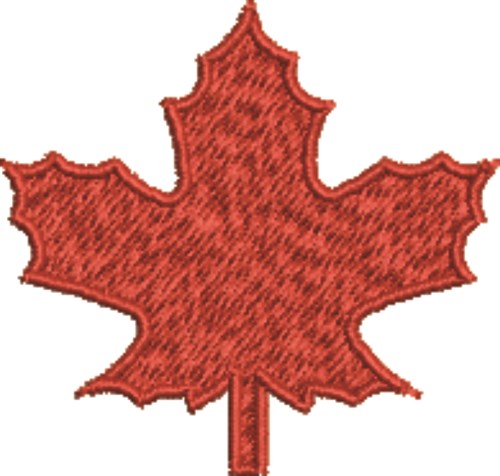 Canada Maple Leaf Machine Embroidery Design