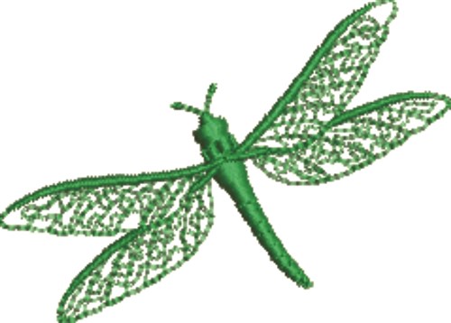 Dragonfly Bug Machine Embroidery Design