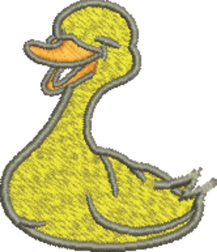 Duck Bird Machine Embroidery Design