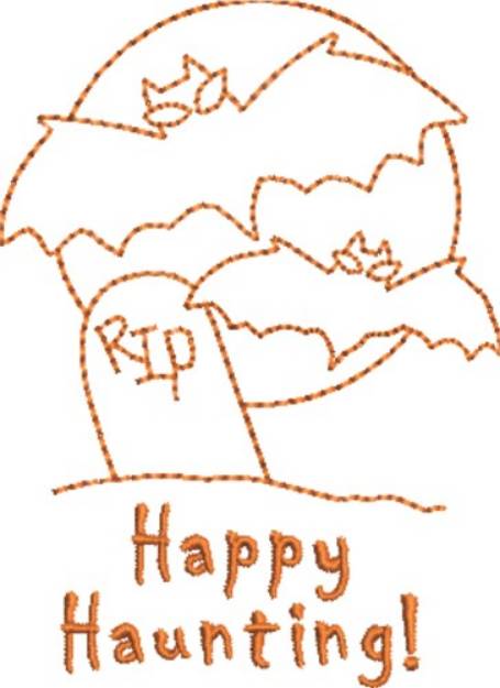 Picture of Happy Haunting Machine Embroidery Design