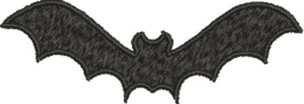 Picture of Bat Silhouette Machine Embroidery Design