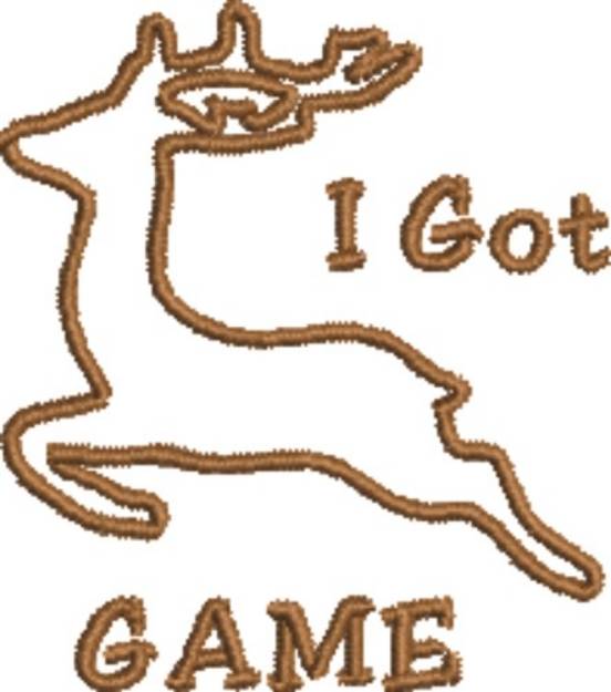 Picture of Got Game Machine Embroidery Design