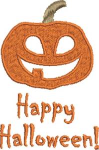 Picture of Pumpkin Halloween Machine Embroidery Design