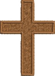 Picture of Christian Crucifix Machine Embroidery Design