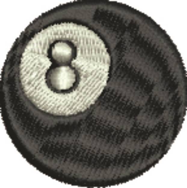 Picture of 8 Ball Machine Embroidery Design