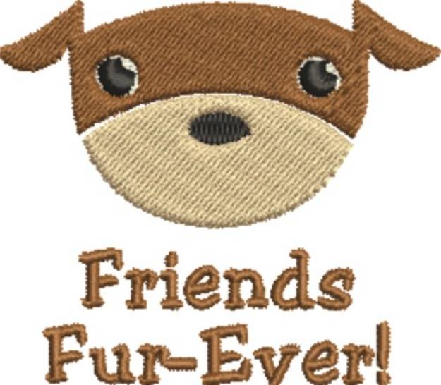 Picture of Dog Friends Machine Embroidery Design