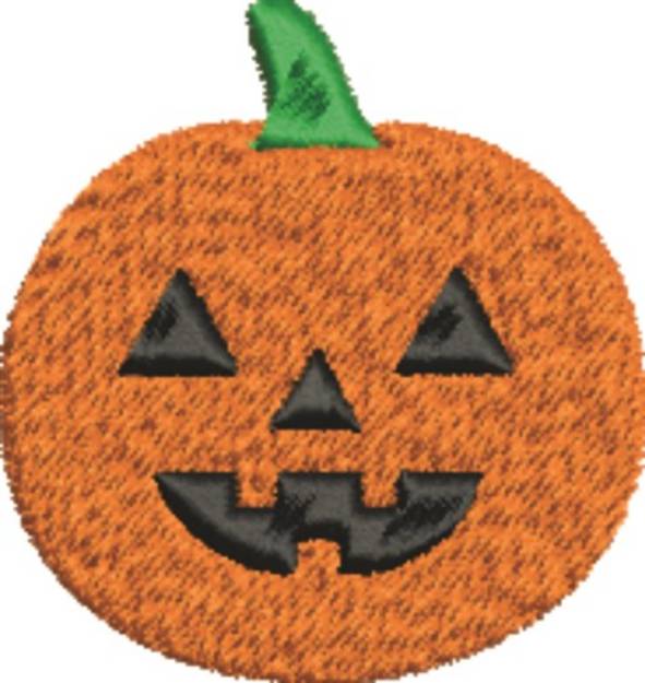 Picture of Carved Pumpkin Machine Embroidery Design