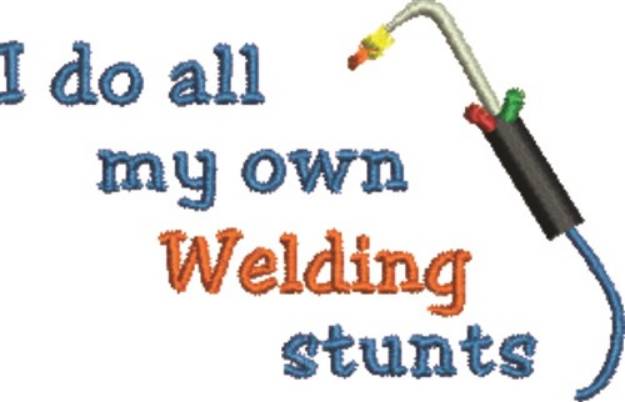 Picture of Welding Tool Stunts Machine Embroidery Design