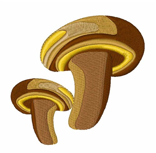 Mushroom Machine Embroidery Design