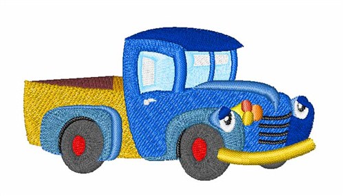 Toy Truck Machine Embroidery Design