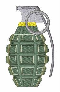 Picture of Grenade Machine Embroidery Design