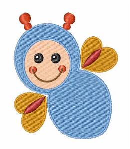 Picture of Baby Bee Machine Embroidery Design