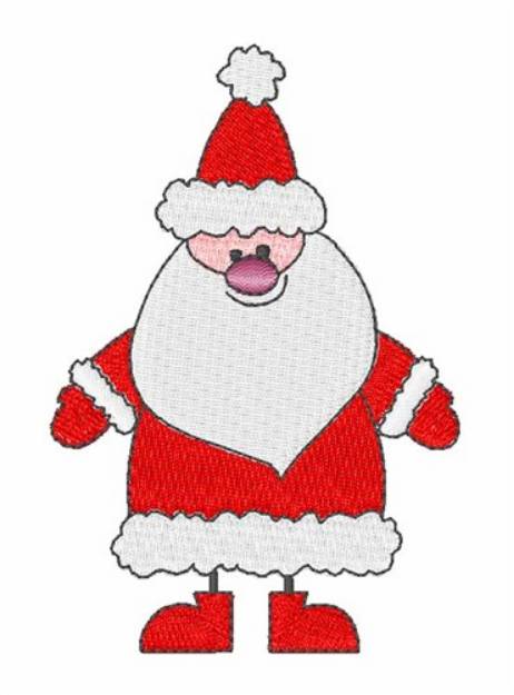 Picture of Christmas Santa Claus Machine Embroidery Design