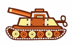 Picture of Tank Machine Embroidery Design