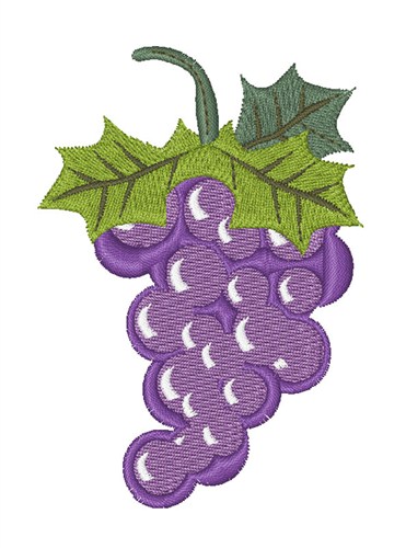Grape Machine Embroidery Design